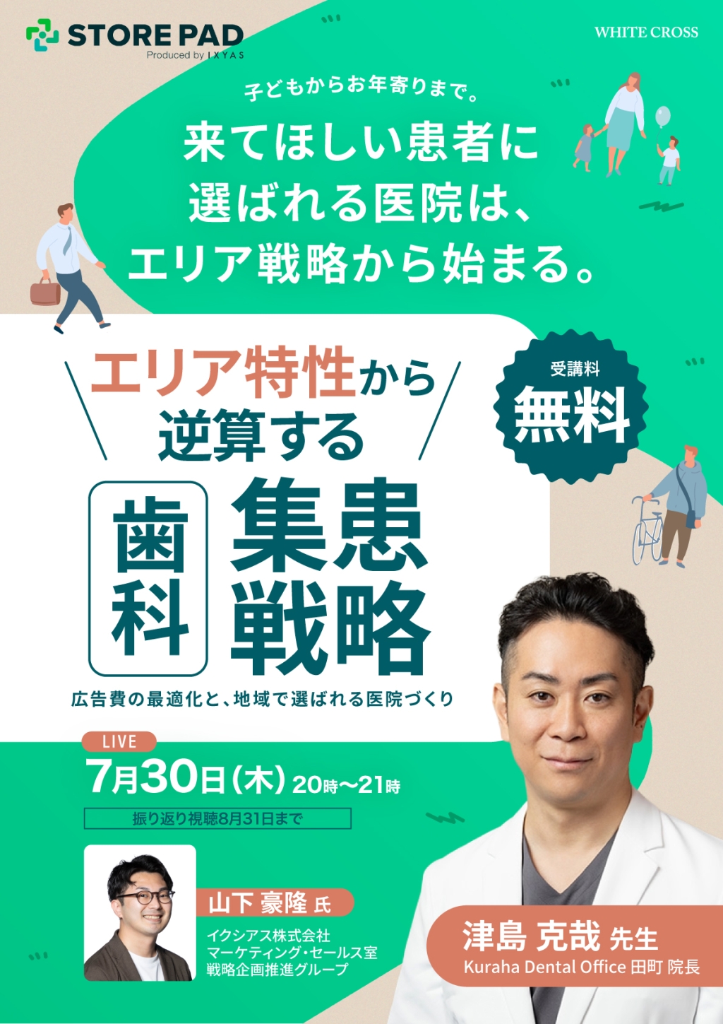Live］エリア特性から逆算する歯科集患戦略〜広告費の最適化と、地域で