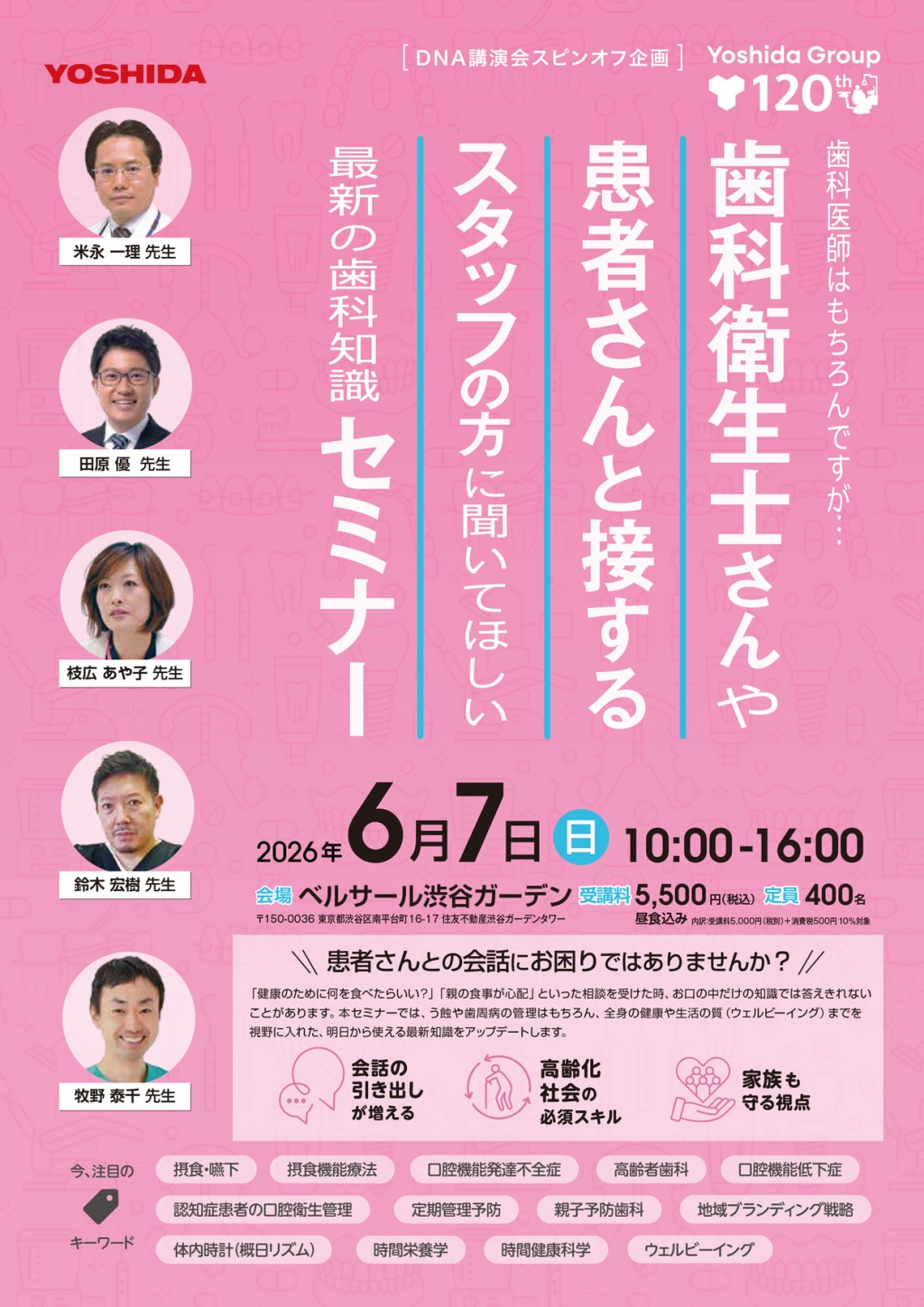 訪問歯科協会DVD 木村先生　吉田先生講演 歯科衛生士さんや患者さんと接するスタッフの方に聞いて欲しい「最新の