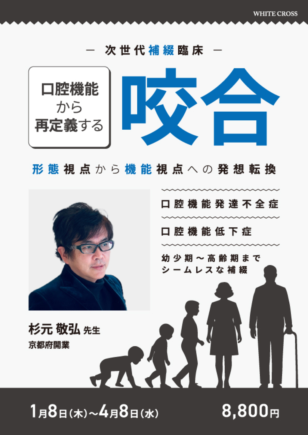 次世代補綴臨床】口腔機能から再定義する咬合 | WHITE CROSS