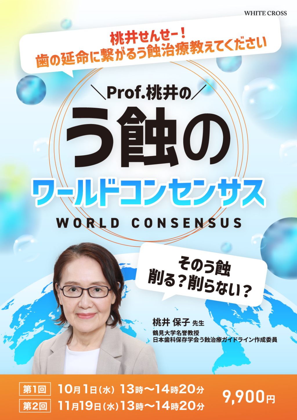 ［録画配信］Prof.桃井のう蝕のワールドコンセンサスの画像です。