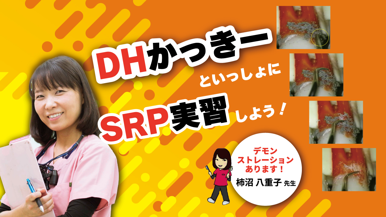 DHかっきーといっしょにSRP実習しよう!の画像です。